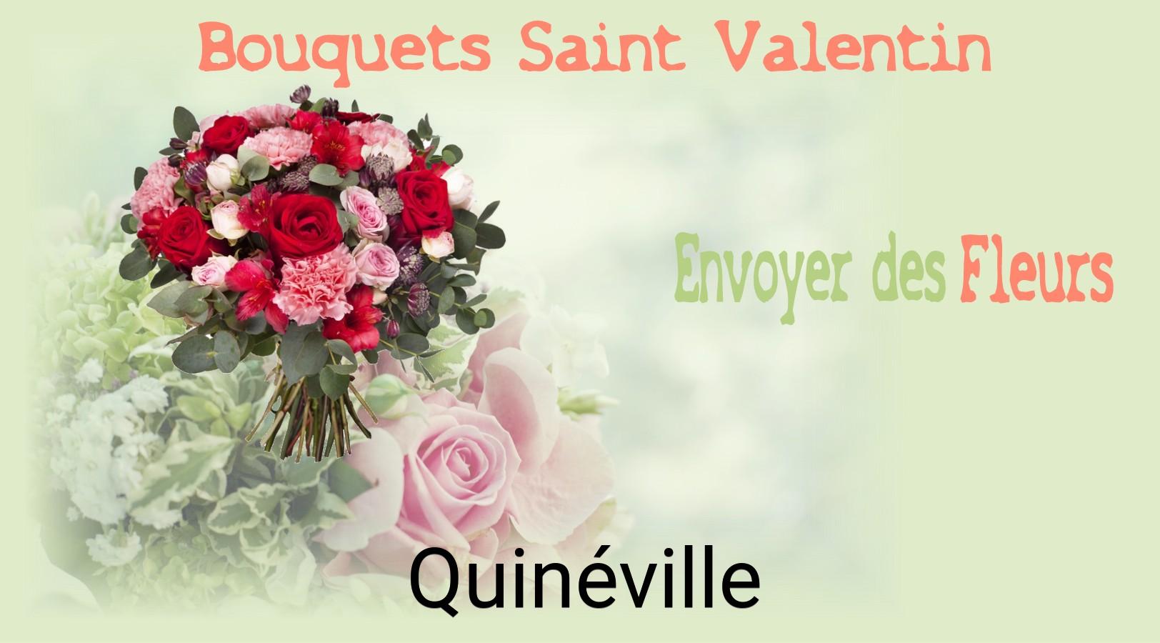 Roses de Saint-Valentin livrées à Quinéville